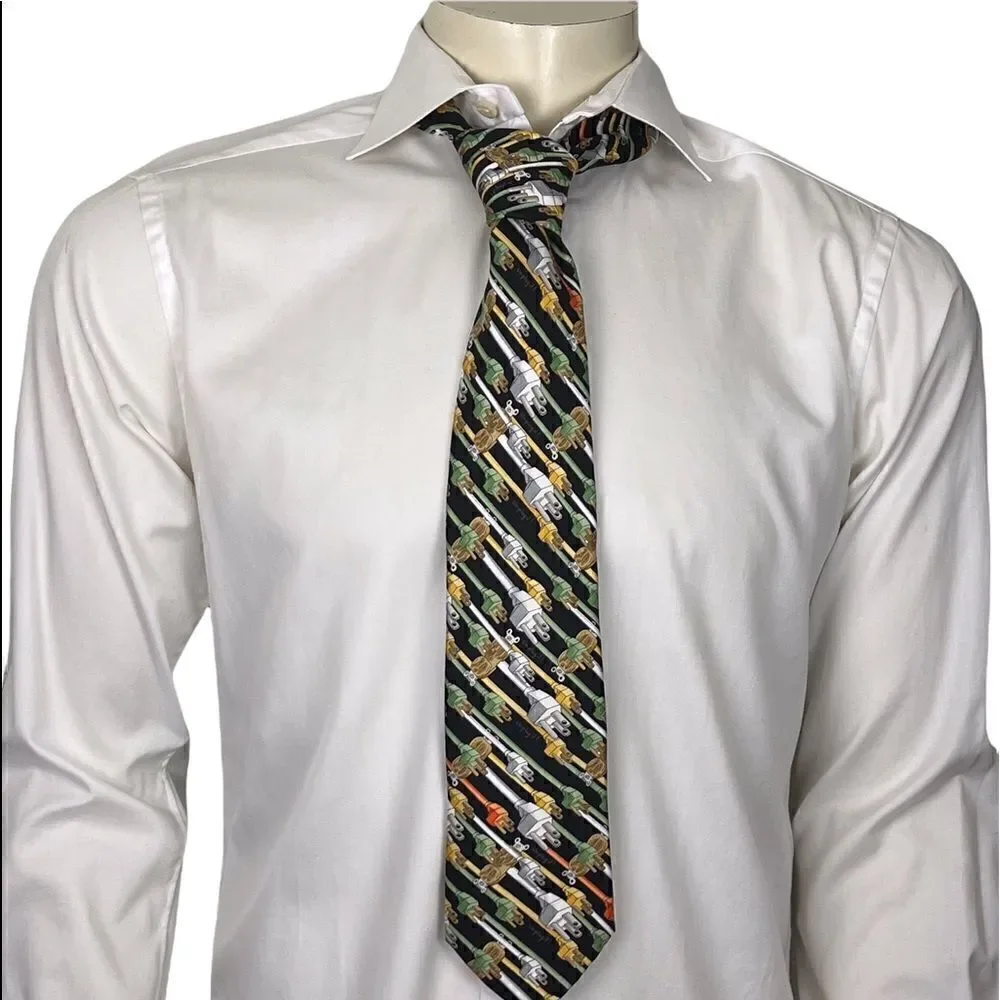 Super Fun Nicole Miller Silk Necktie